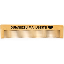 Pieptene din bambus, Dumnezeu ma iubeste!